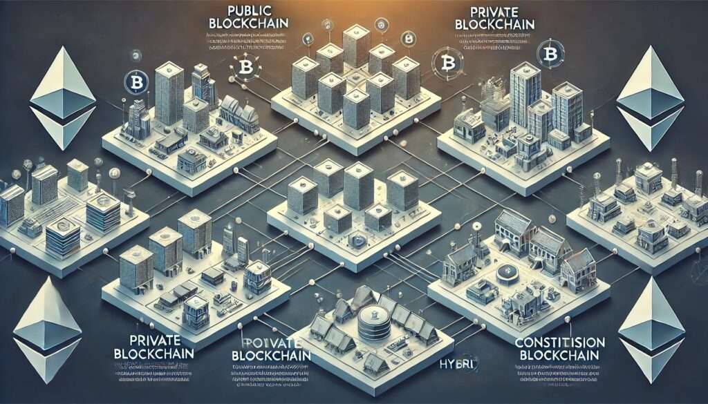 블록체인의 유형